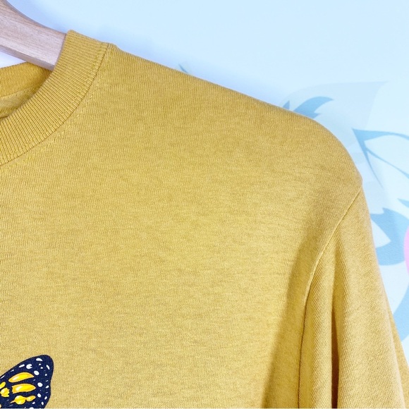 Simply Southern Yellow Mustard Graphic Long Sleeve Crewneck Shirt S - Picture 4 of 11